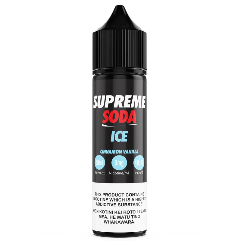 Supreme Soda (ICE) - Cinnamon Vanilla (PKA Supreme Cola  - Ice)