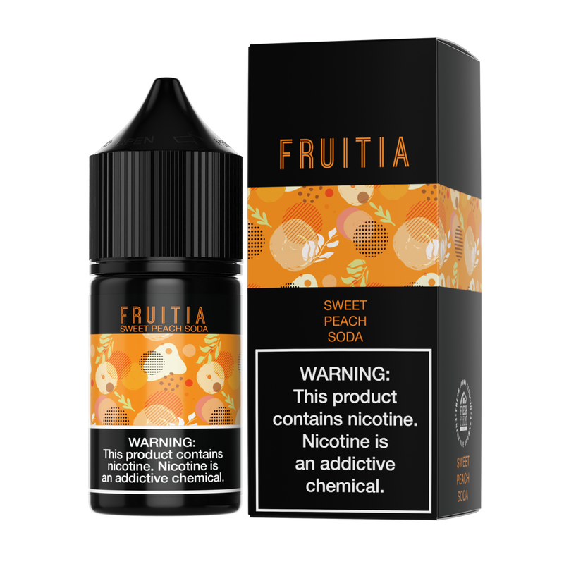 FRUITIA Salts - Sweet Peach Soda 30ml