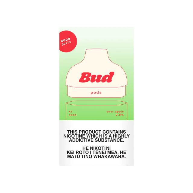 Bud Replacement Pods - Sour Apple