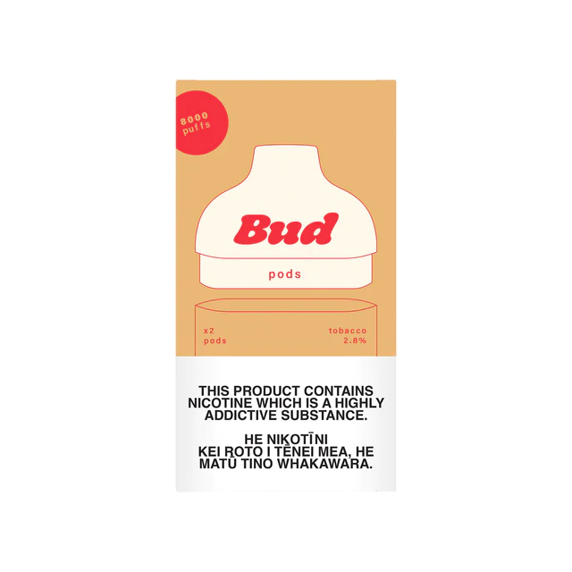 Bud Replacement Pods 2-Pack - Tobacco