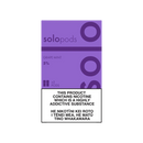 Solo Pod Replacement Cartridges 2-Pack 5% - Grape Mint