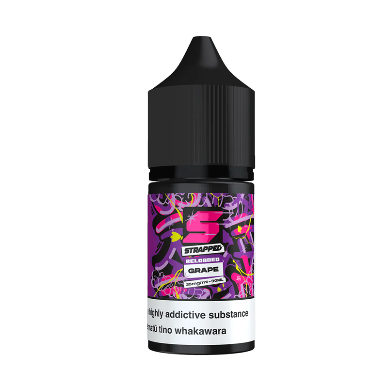 STRAPPED RELOADED Salts - Grape 30ml