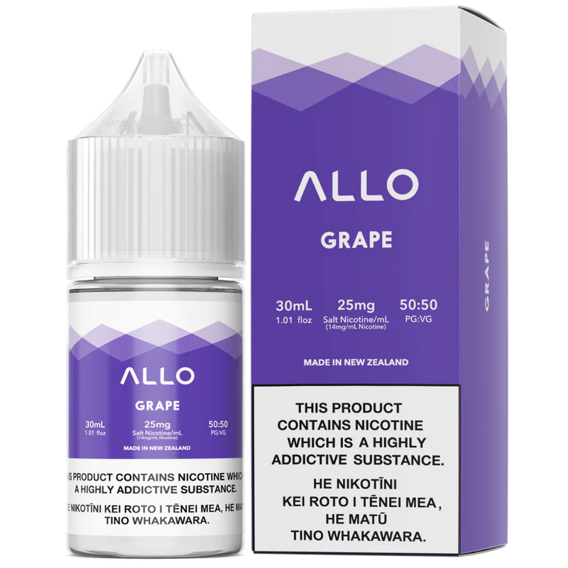 Allo E-Liquid - Grape (PKA  Grape Ice)