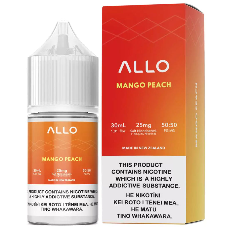 Allo E-Liquid - Mango Peach (PKA  Mango Peach Orange)