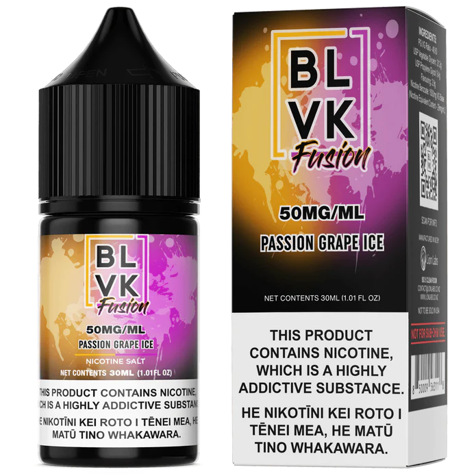 BLVK Fusion - Passion Grape Ice 30ml