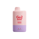 Go2 8000 Disposable Cherry Cream 35mg/mL