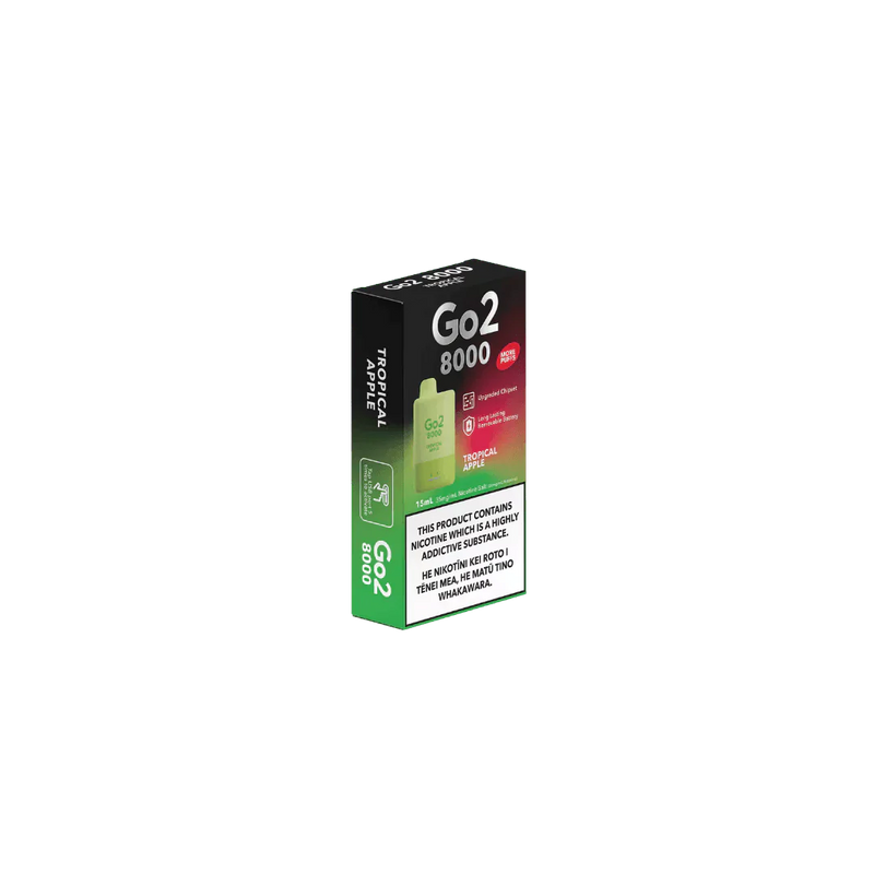 Go2 8000 Disposable Tropical Apple 35mg/mL