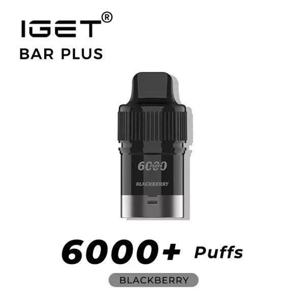 IGET Bar Plus 6000 - Blackberry Disposable Vape