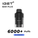 IGET Bar Plus 6000 - Blueberry Disposable Vape