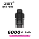 IGET Bar Plus 6000 - Cherry Pomegranate Disposable Vape