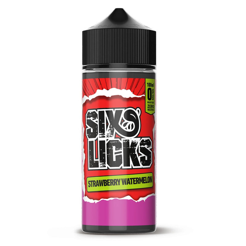 SIX LICKS - Strawberry Watermelon[Berried Alive] 100ml