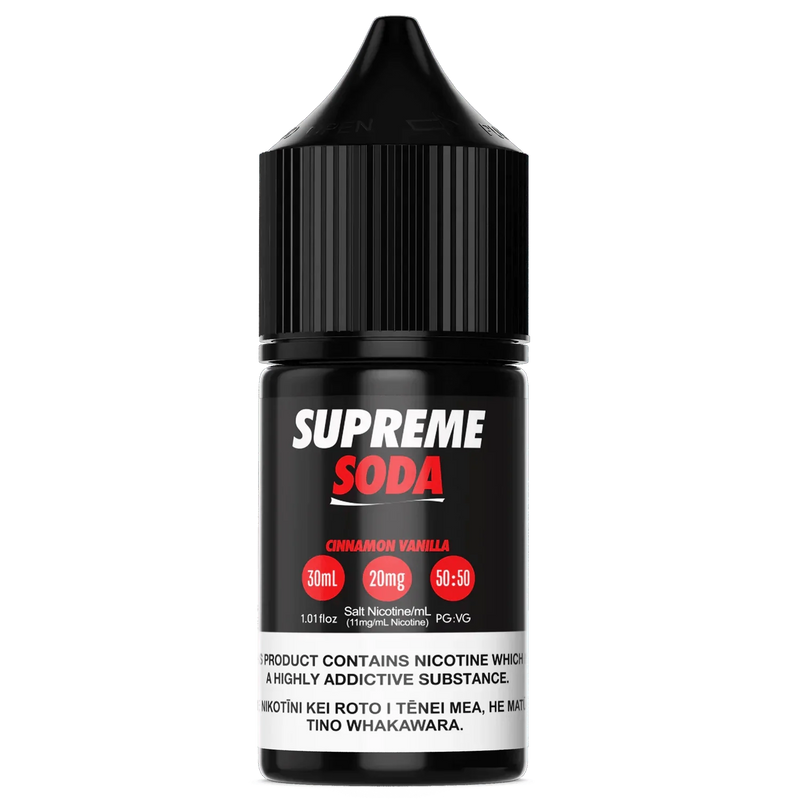 Supreme Soda Salts - Cinnamon Vanilla (PKA Supreme Cola Salts  - Cola)