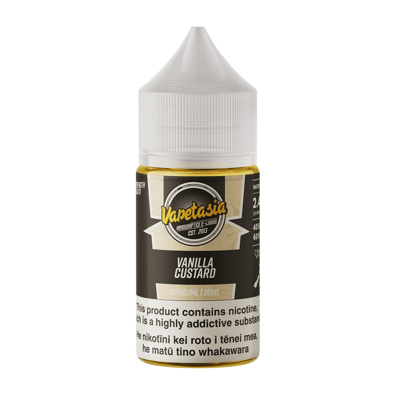 VAPETASIA - Killer Kustard Salts - Vanilla Custard