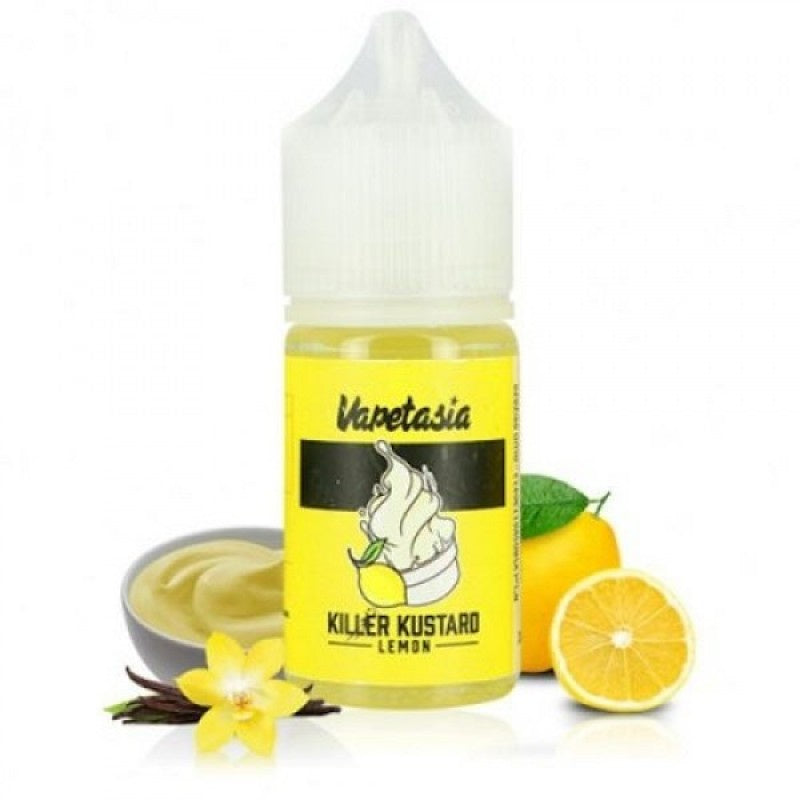 VAPETASIA - Killer Kustard Salts Lemon 30ml