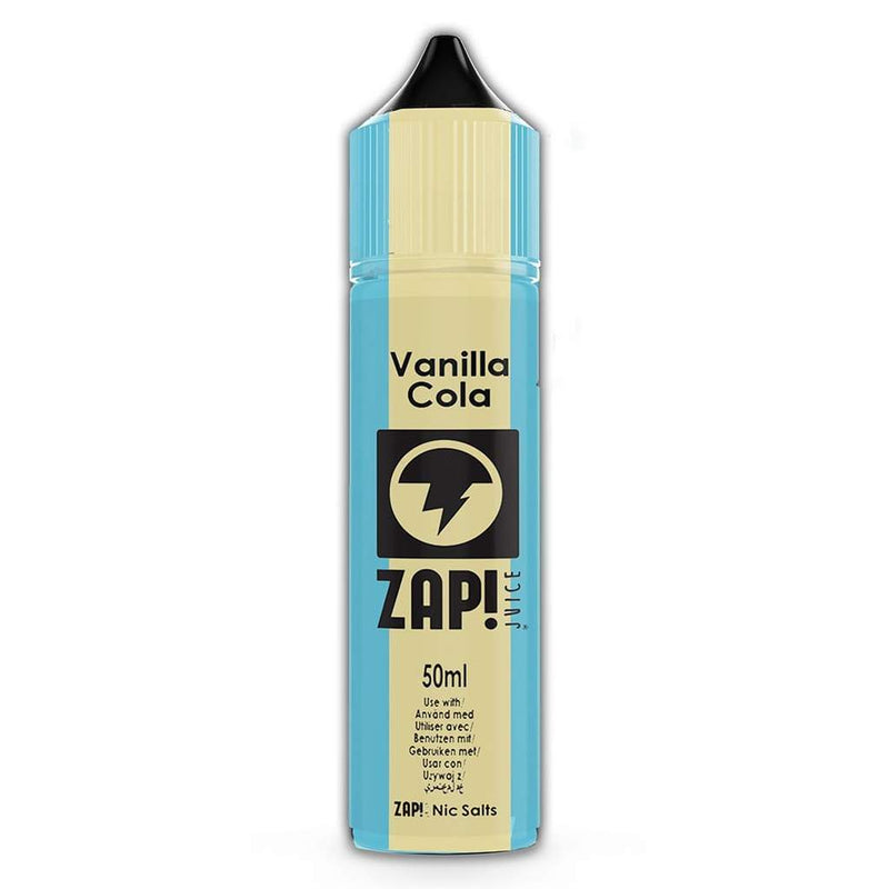 ZAP! VINTAGE - Vanilla Cola 50ml Short Filled + 10ml Nic Shot Booster