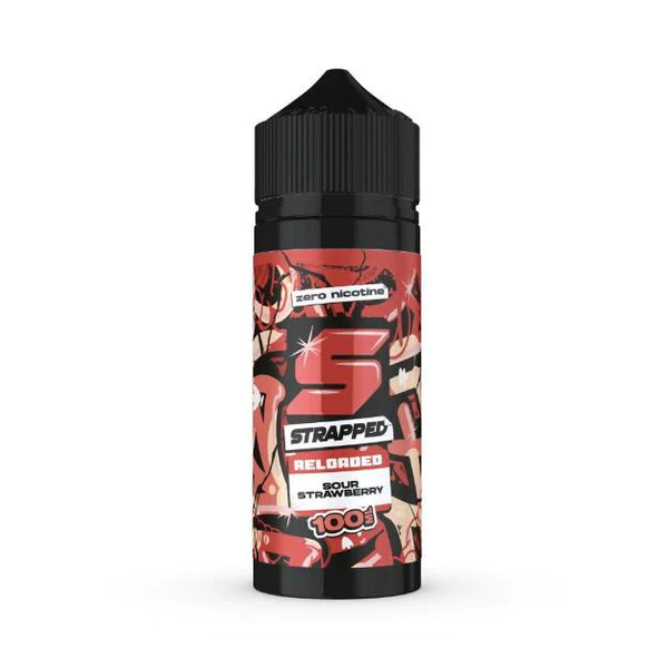 STRAPPED RELOADED - Sour Strawberry 100ml